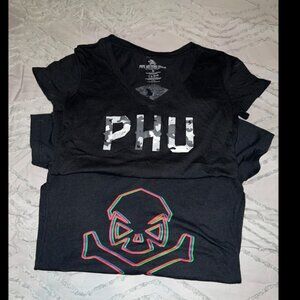 Bundle pipe hitters union v-neck t-shirts